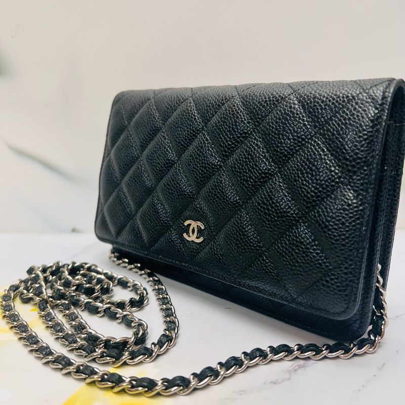 香奈兒荔枝牛皮woc-7