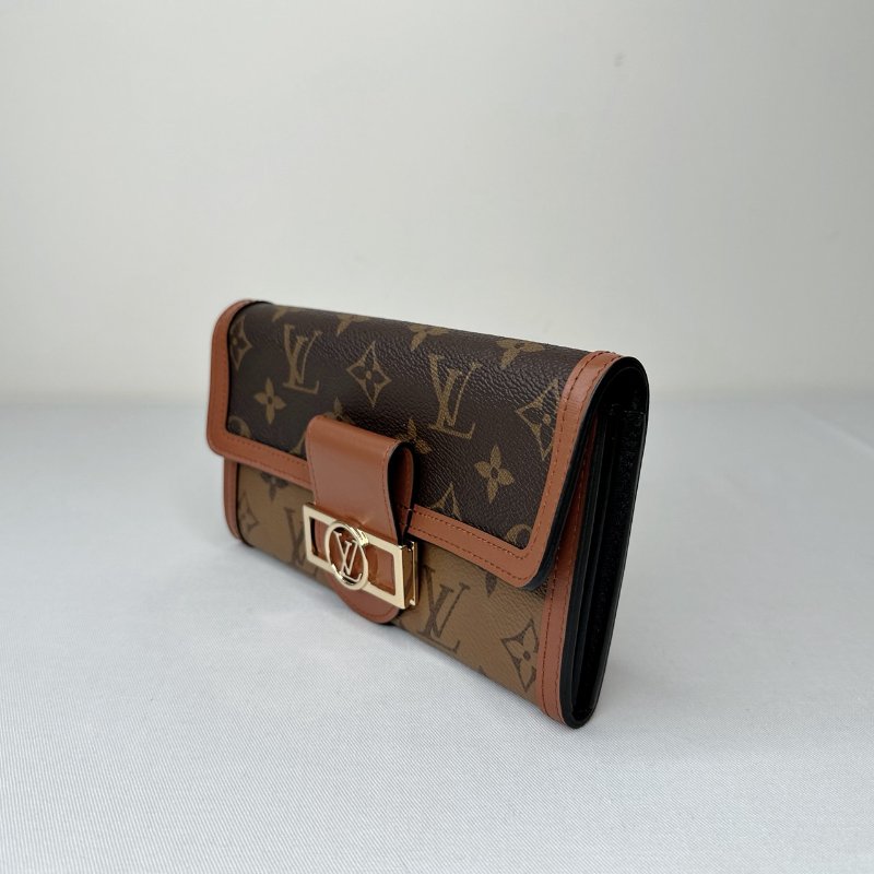 LV Sarah Dauphine達芙妮長夾-2