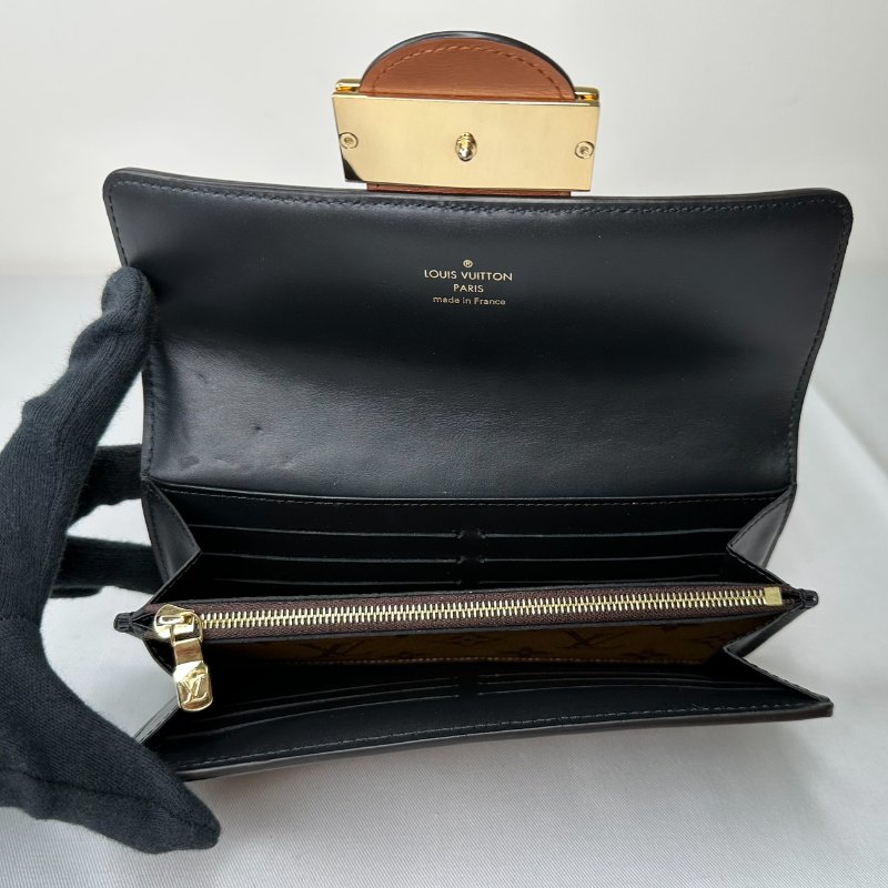 LV Sarah Dauphine達芙妮長夾-7