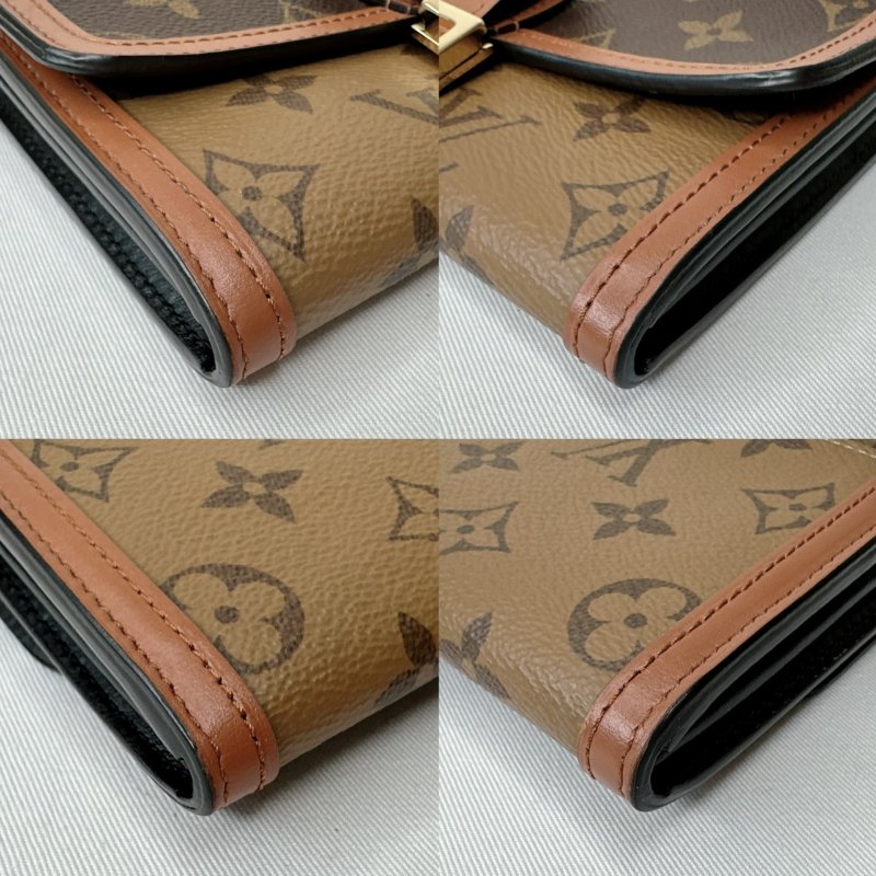 LV Sarah Dauphine達芙妮長夾-11