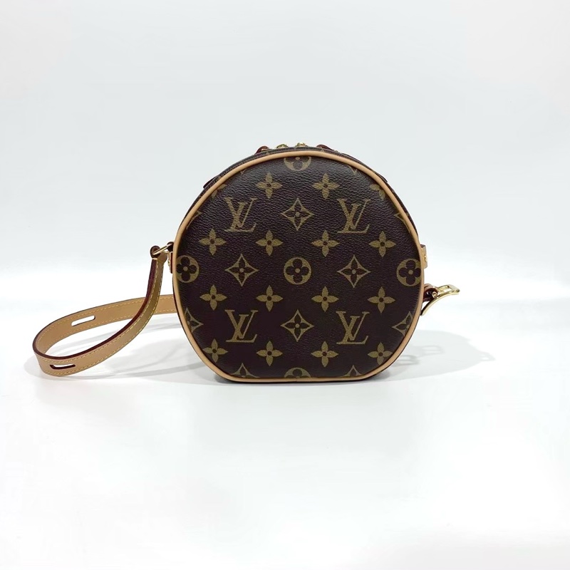 LV原花Boite Chapeau Souple軟圓餅包PM M45578-2