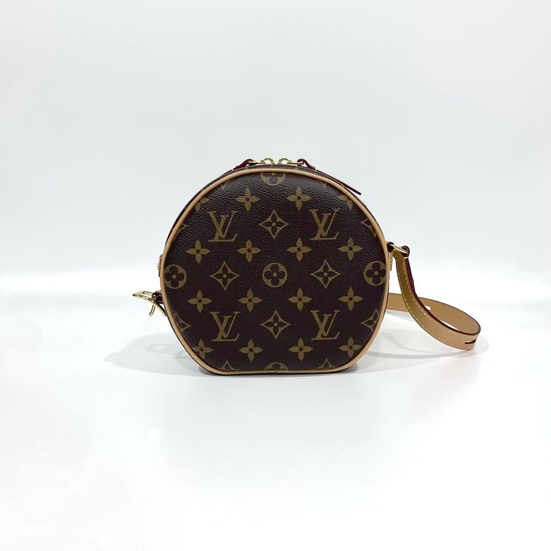 LV原花Boite Chapeau Souple軟圓餅包PM M45578-5