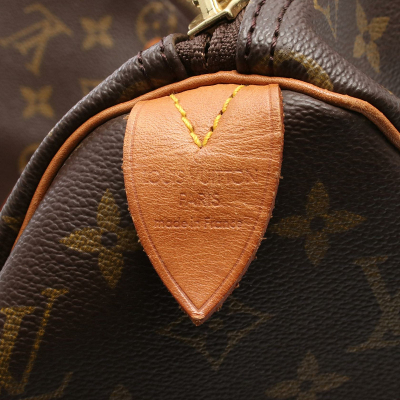 LOUIS VUITTON Keepall 45 手提包 M41428 Monogram 帆布皮革男女通用二手 LV-3