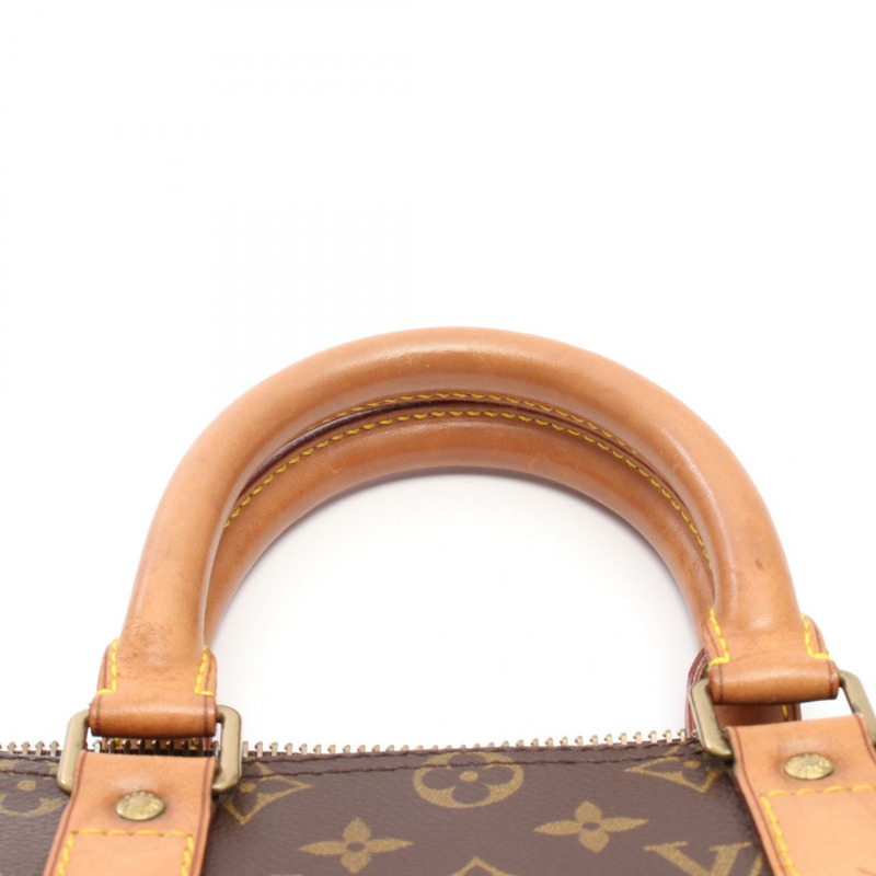 LOUIS VUITTON Keepall 45 手提包 M41428 Monogram 帆布皮革男女通用二手 LV-7