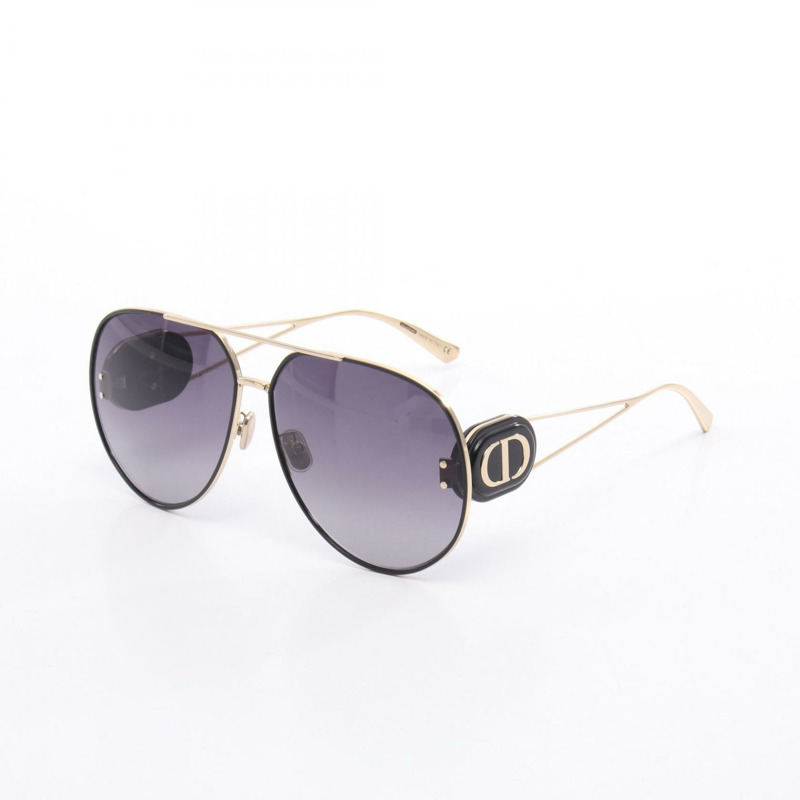 Christian Dior Boby A1U 太陽眼鏡 BOBYA1UWRB4A1 鍍金塑膠金色黑色-1