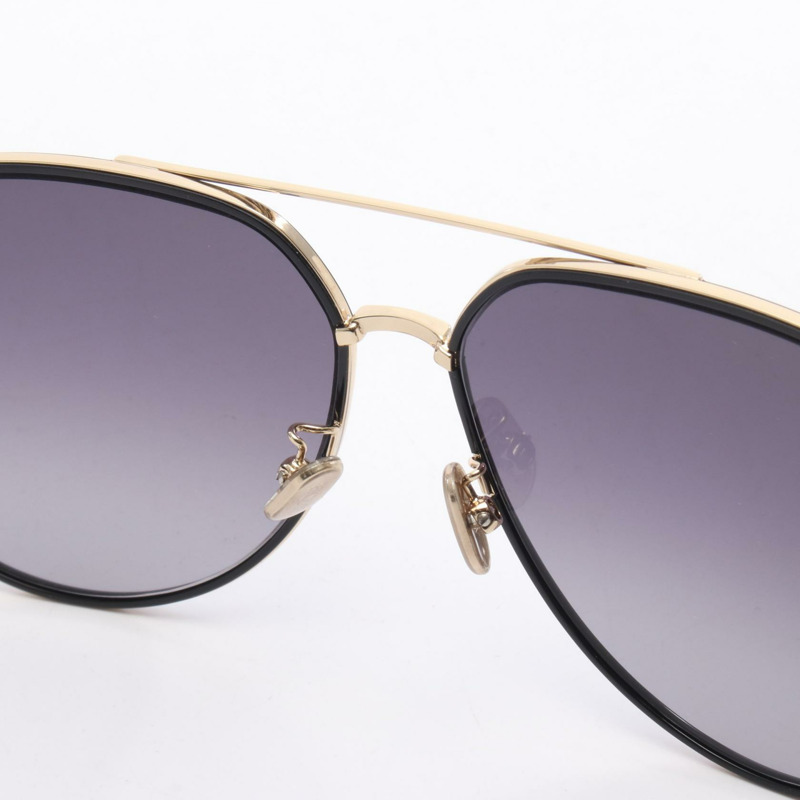 Christian Dior Boby A1U 太陽眼鏡 BOBYA1UWRB4A1 鍍金塑膠金色黑色-5