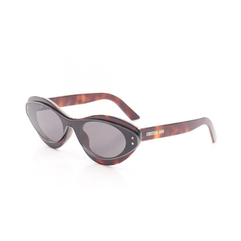 Christian Dior Diormeteor B1I 太陽眼鏡 DMTRB1IXR20A0 塑膠 棕色 黑色 二手-1
