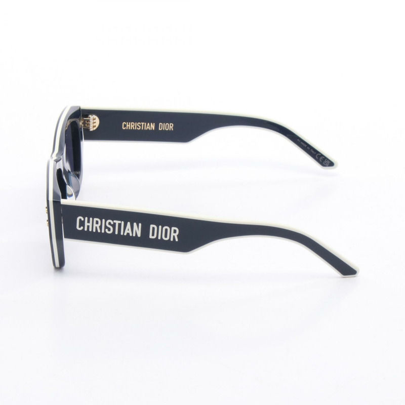 Christian Dior Pacific S2U 太陽眼鏡 DPFCS2UQT30B8 塑膠海軍藍白色二手 CD-2