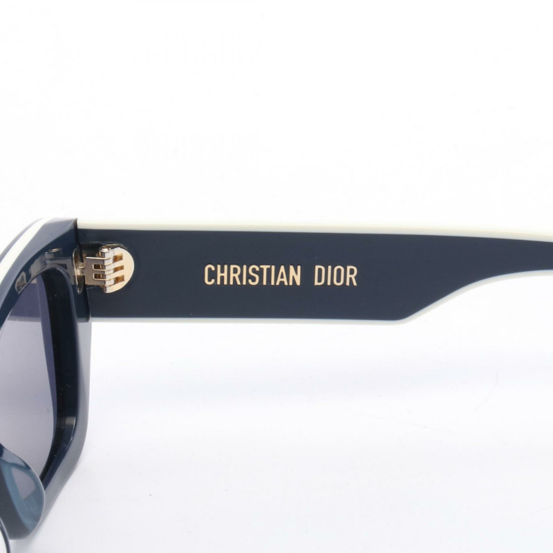 Christian Dior Pacific S2U 太陽眼鏡 DPFCS2UQT30B8 塑膠海軍藍白色二手 CD-3