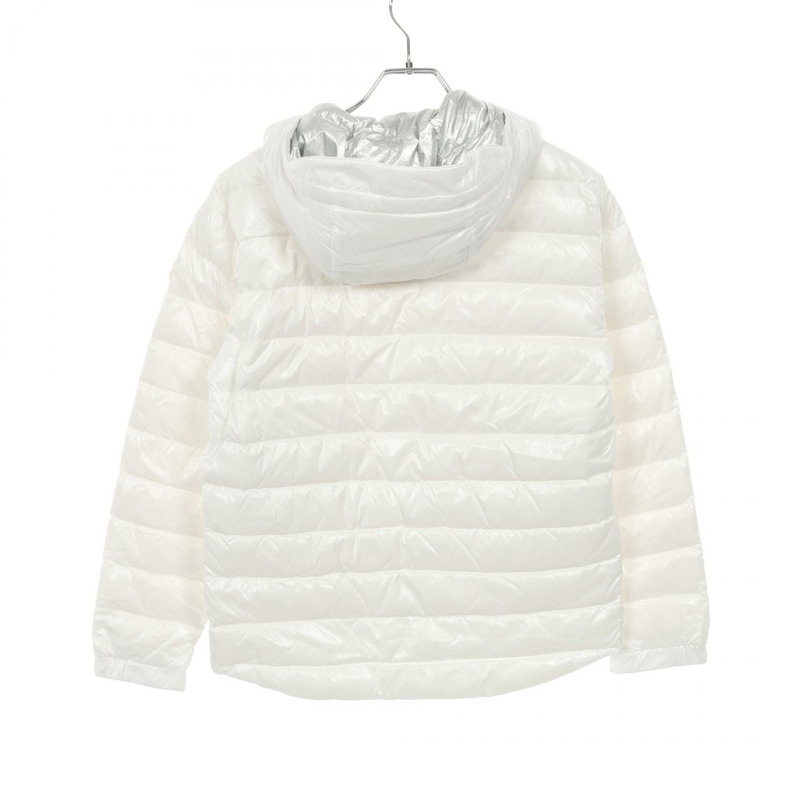 MONCLER BLESLE 連帽羽絨外套 1B59700 尼龍白色 0 碼 二手男款-1