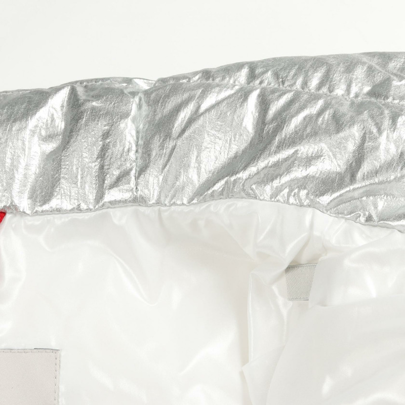 MONCLER BLESLE 連帽羽絨外套 1B59700 尼龍白色 0 碼 二手男款-7