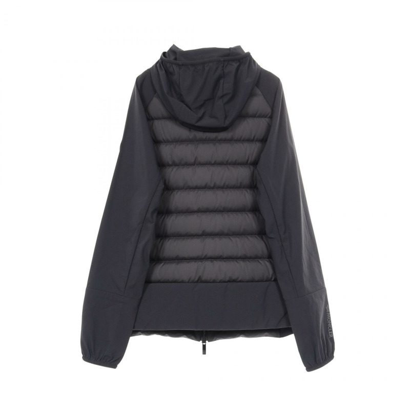 MONCLER SOMME 羽絨外套 1A00108 聚酯纖維 黑色 2 碼 二手 女款-1
