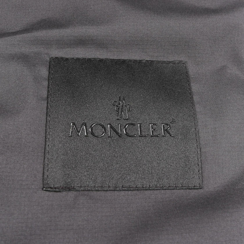 MONCLER SOMME 羽絨外套 1A00108 聚酯纖維 黑色 2 碼 二手 女款-2