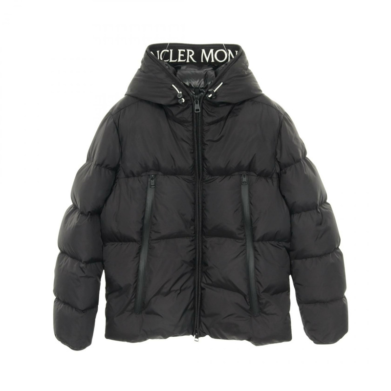 MONCLER MONTCLA 羽絨外套 E20914194385 尼龍黑 2 碼 二手男式-0