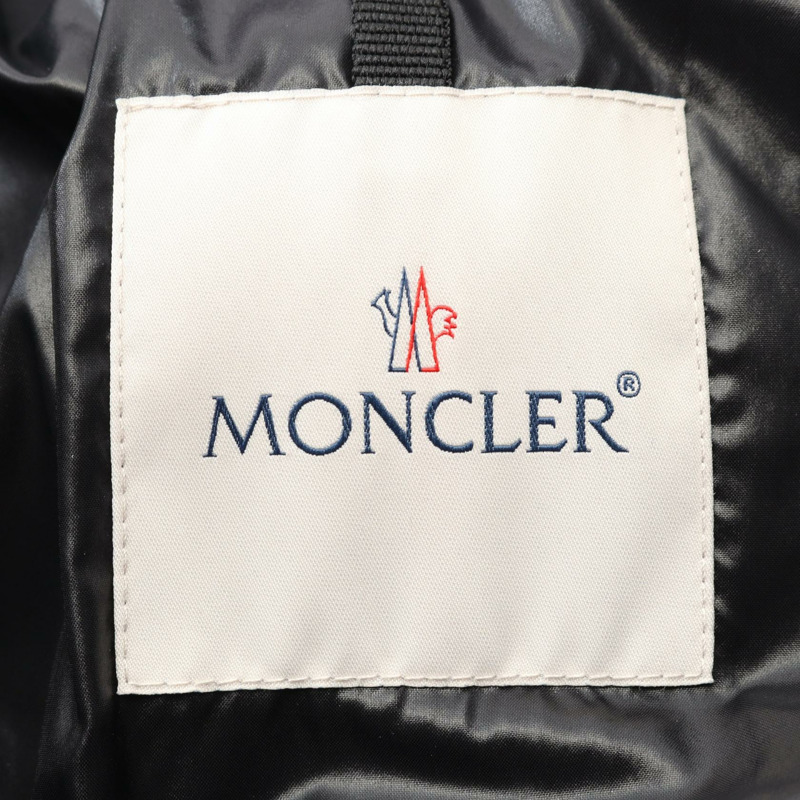 MONCLER MONTCLA 羽絨外套 E20914194385 尼龍黑 2 碼 二手男式-2