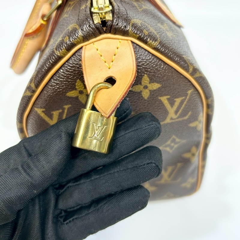 LV原花SPEEDY25手提波士頓包M41109-12