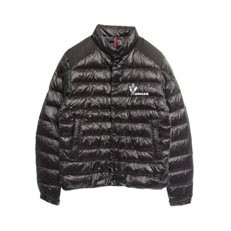 MONCLER ALTON 羽絨外套 1A11110 尼龍黑色 1 碼 二手男款-0