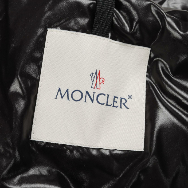 MONCLER MONTCLA 羽絨外套 1A00144 尼龍黑 4 碼 二手男式-2