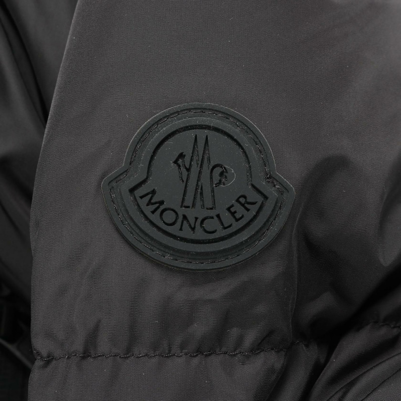 MONCLER MONTCLA 羽絨外套 1A00144 尼龍黑 4 碼 二手男式-4