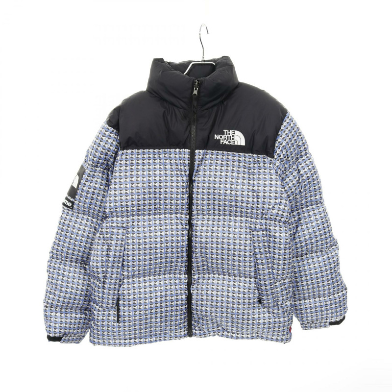 THE NORTH FACE × Supreme 鉚釘努子峰羽絨外套 ND421001 尼龍 黑色 #L 男款-0
