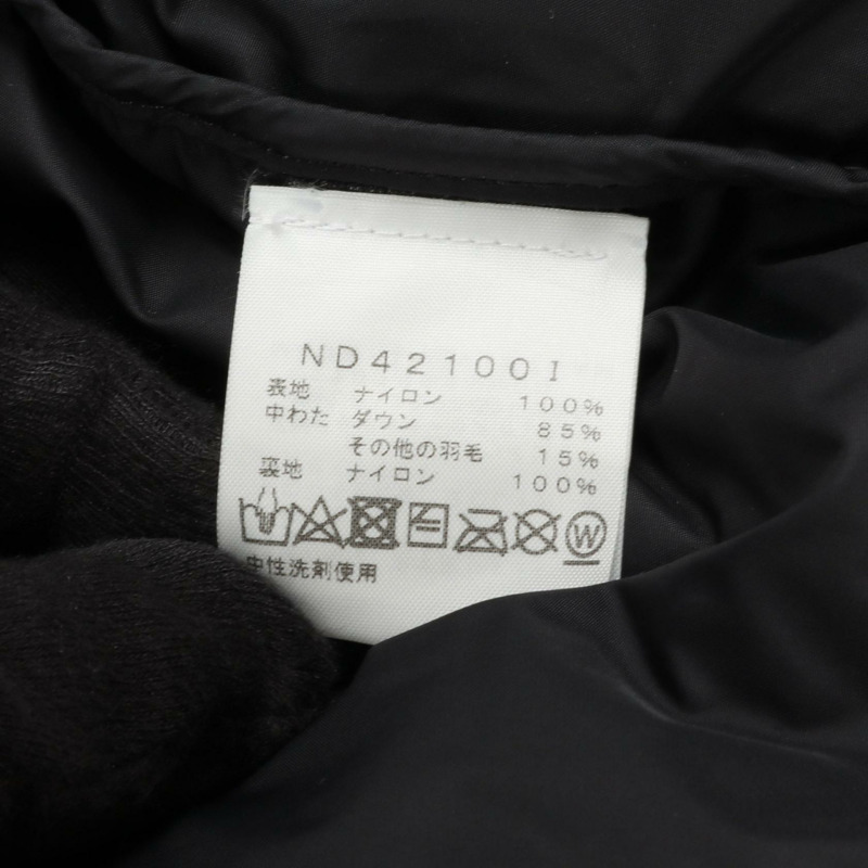 THE NORTH FACE × Supreme 鉚釘努子峰羽絨外套 ND421001 尼龍 黑色 #L 男款-4