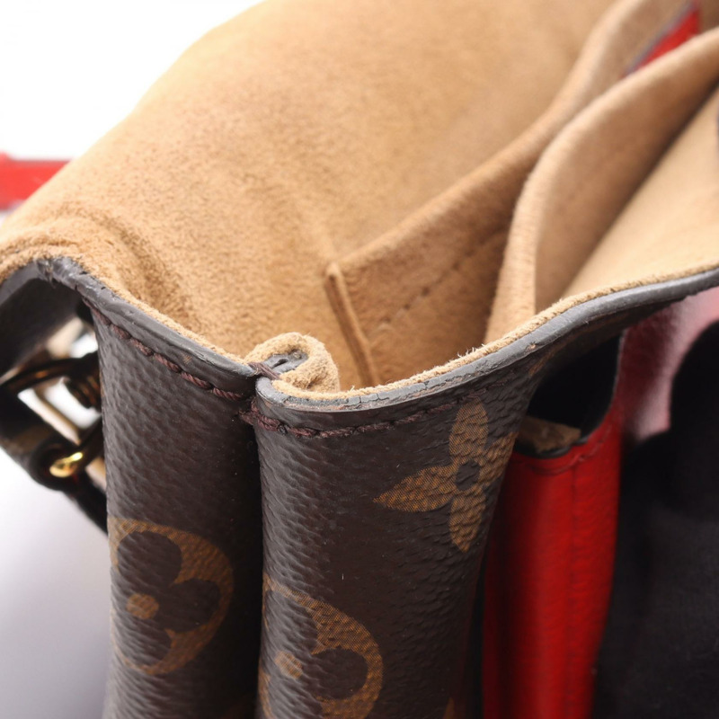 LOUIS VUITTON Marignan 單肩包 M44286 Monogram Coquelicot 二手小姐 LV-6