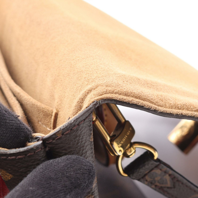 LOUIS VUITTON Marignan 單肩包 M44286 Monogram Coquelicot 二手小姐 LV-9