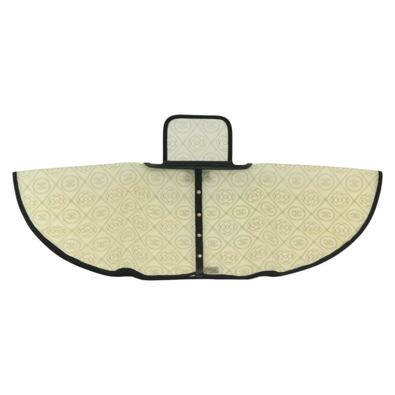 【日本直送】香奈兒 (CHANEL) 雨罩 象牙色乙烯基材質 CC Auth 134924M-12