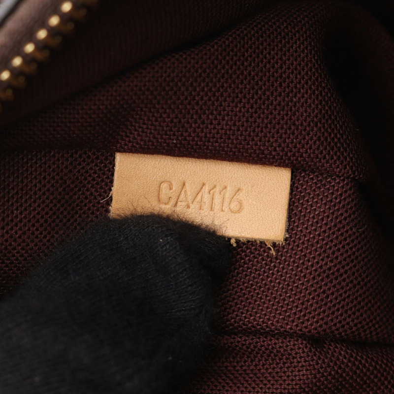 LOUIS VUITTON Mabillon 單肩包 M41679 Monogram 帆布皮革棕色二手-4