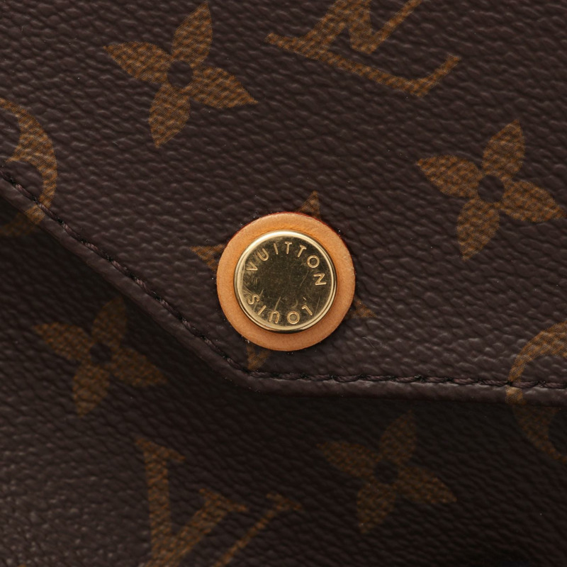 LOUIS VUITTON Mabillon 單肩包 M41679 Monogram 帆布皮革棕色二手-7