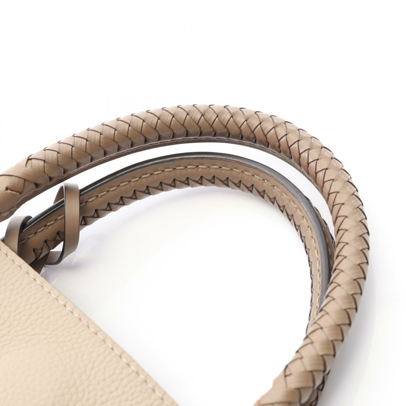 LOUIS VUITTON Haumea 單肩包 手提包 M55031 Mahina 皮革 Galet 二手 女士 LV-5