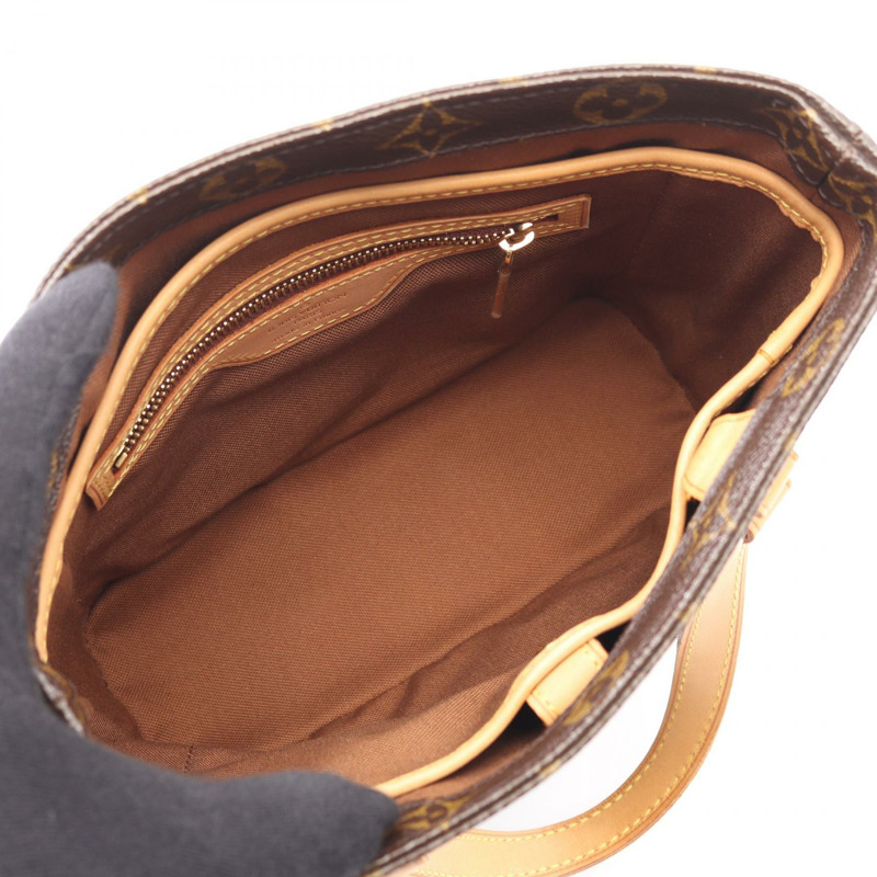 LOUIS VUITTON Vavin PM 手提包 M51172 Monogram 帆布 皮革 棕色 二手 女款-2