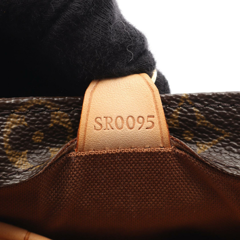 LOUIS VUITTON Vavin PM 手提包 M51172 Monogram 帆布 皮革 棕色 二手 女款-4