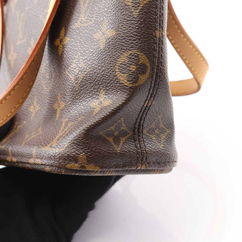 LOUIS VUITTON Vavin PM 手提包 M51172 Monogram 帆布 皮革 棕色 二手 女款-5
