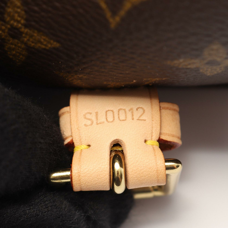 LOUIS VUITTON Sologne 單肩包 M42250 Monogram 帆布皮革棕色二手 LV-4