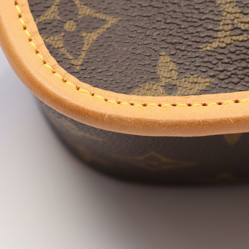 LOUIS VUITTON Sologne 單肩包 M42250 Monogram 帆布皮革棕色二手 LV-5