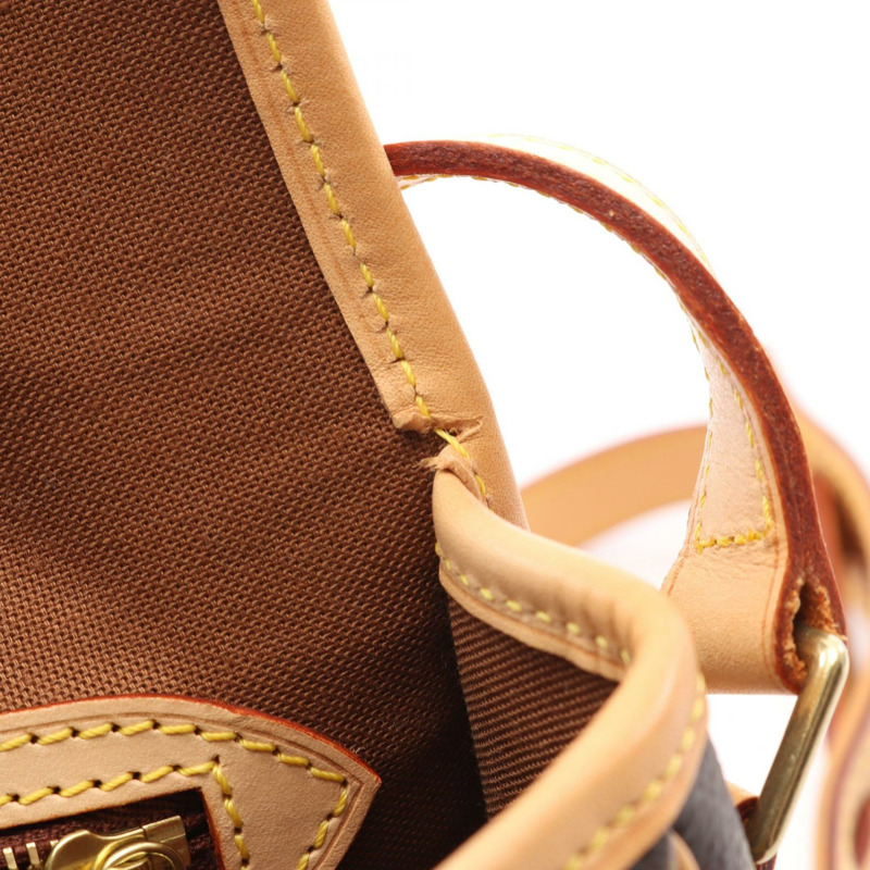 LOUIS VUITTON Sologne 單肩包 M42250 Monogram 帆布皮革棕色二手 LV-9