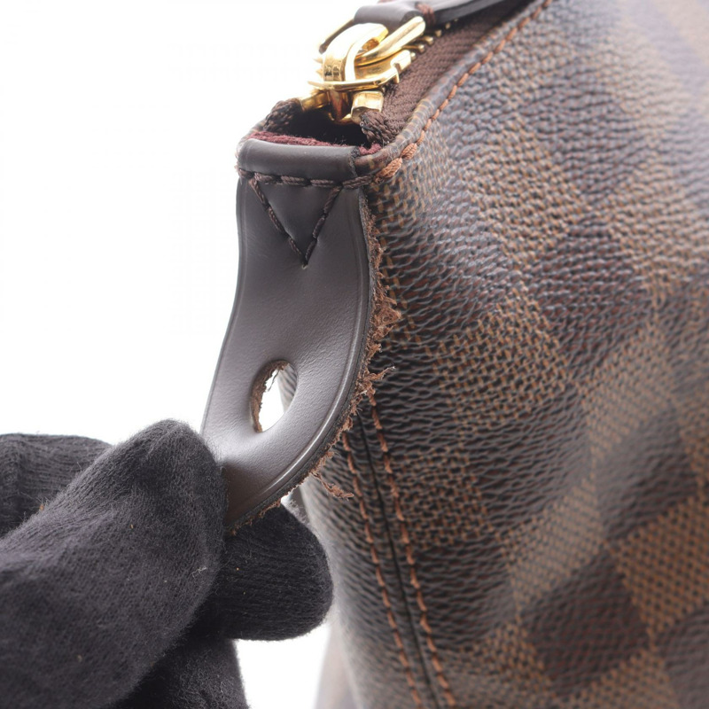 路易威登 Iena MM 手提包 N41013 Damier 帆布皮革 Ebene 二手女士 LV-7