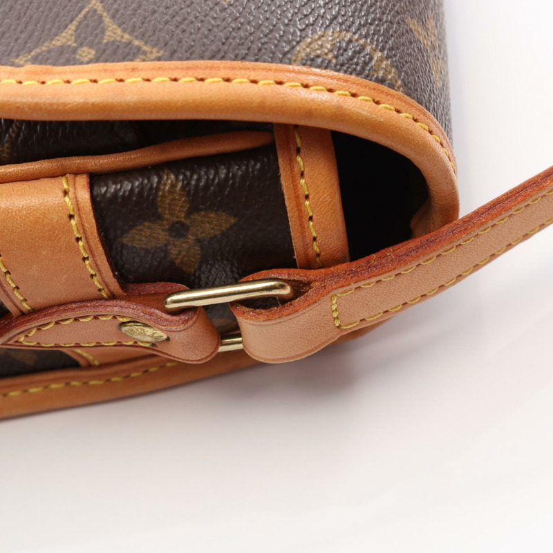 LOUIS VUITTON Sologne 單肩包 M42250 Monogram 帆布皮革棕色二手 LV-10
