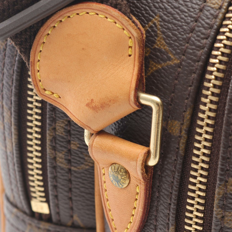 LOUIS VUITTON Reporter PM 單肩包斜背包 M45254 Monogram 帆布 二手 LV-6