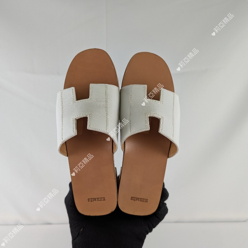 莉亞精品♡Hermes 木底跟涼鞋 尺碼36 二手美鞋-3