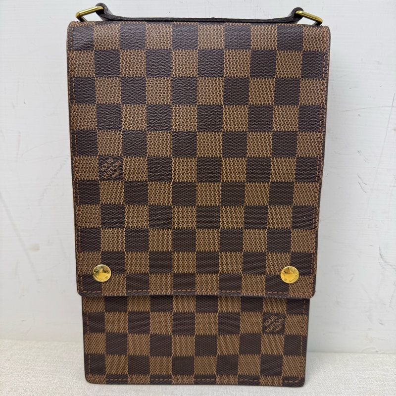LV N45271 Portobello 咖啡色棋盤格 斜背包/地圖包-4