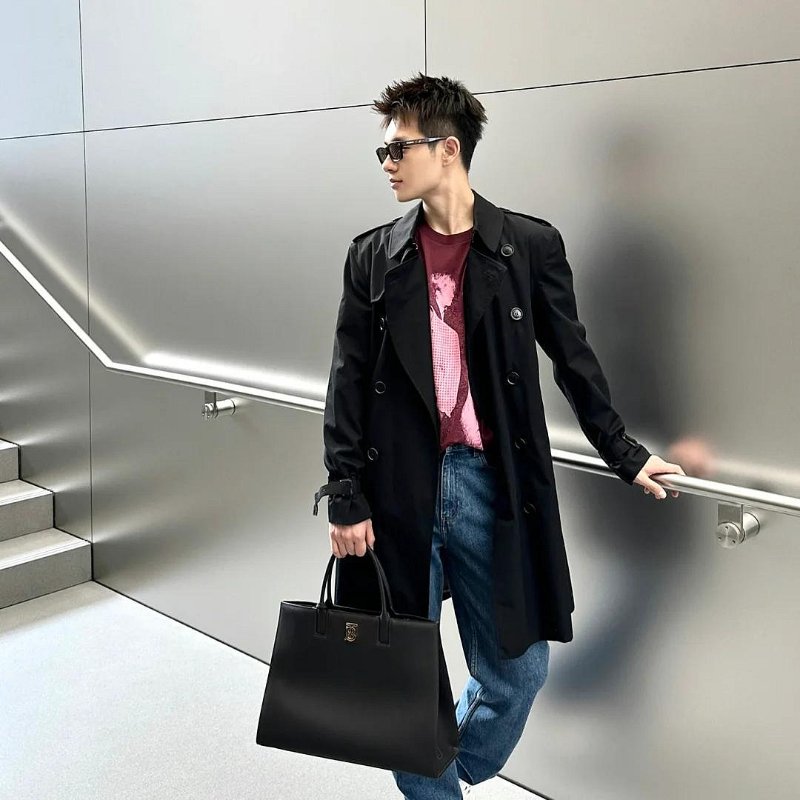 burberry Frances 包 中號 義大利製 男生可換粗背帶 現貨 原價95000-4