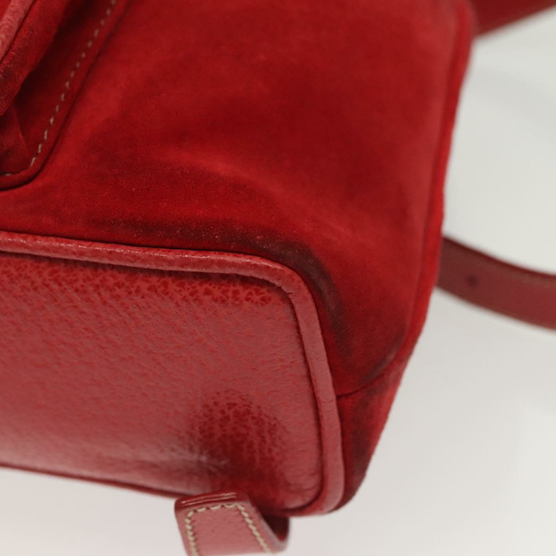 【日本直送】GUCCI 竹子背包 絨面革 紅金 003 1705 0030 正品 ep10393-16