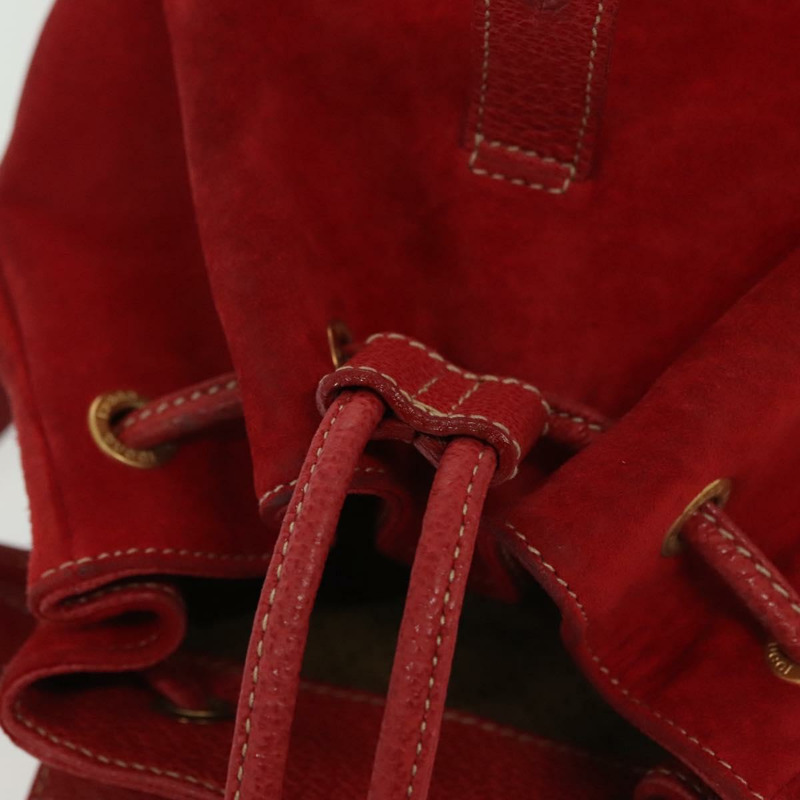 【日本直送】GUCCI 竹子背包 絨面革 紅金 003 1705 0030 正品 ep10393-23