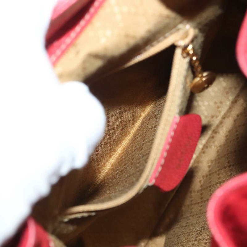 【日本直送】GUCCI 竹子背包 絨面革 紅金 003 1705 0030 正品 ep10393-27