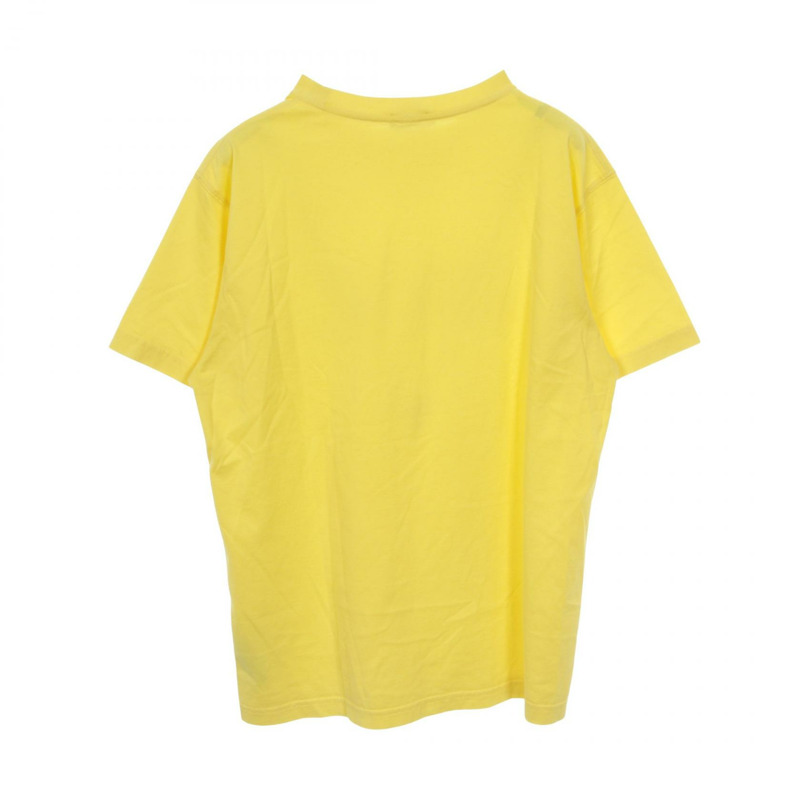 Christian Dior × PETER DOIG 聯名款 T 卹,短袖純棉,黃色,二手男款,M 碼-1
