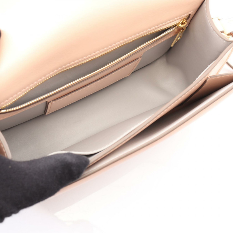 LOUIS VUITTON Pont Neuf 單肩包 M57325 小牛皮 皮革 粉紅色 二手 女士 LV-2