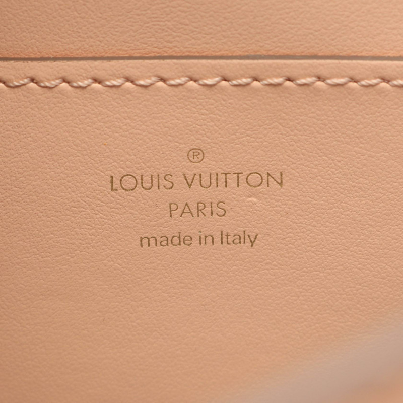 LOUIS VUITTON Pont Neuf 單肩包 M57325 小牛皮 皮革 粉紅色 二手 女士 LV-3