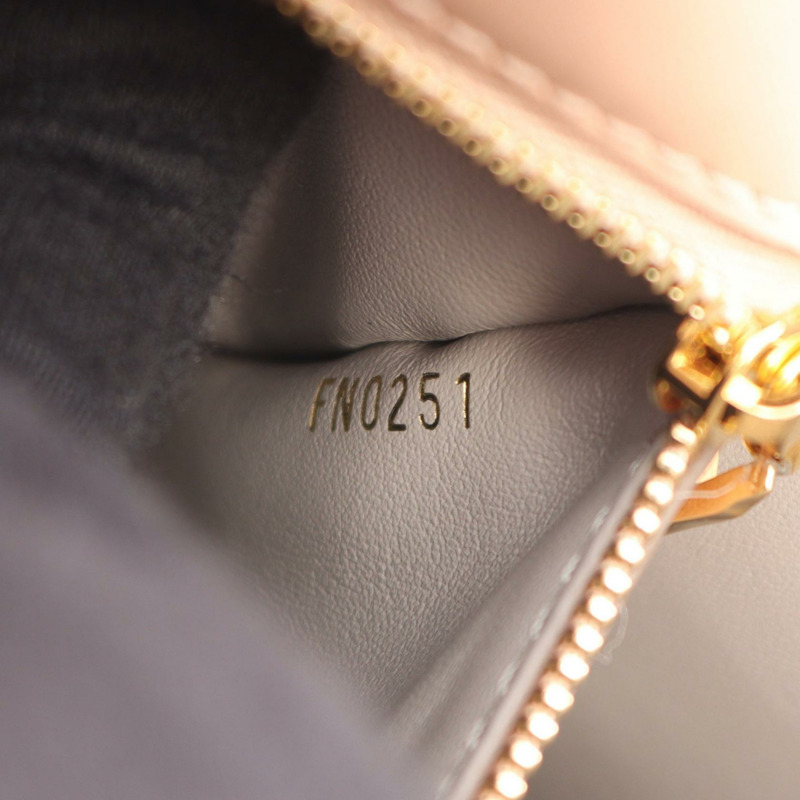 LOUIS VUITTON Pont Neuf 單肩包 M57325 小牛皮 皮革 粉紅色 二手 女士 LV-4